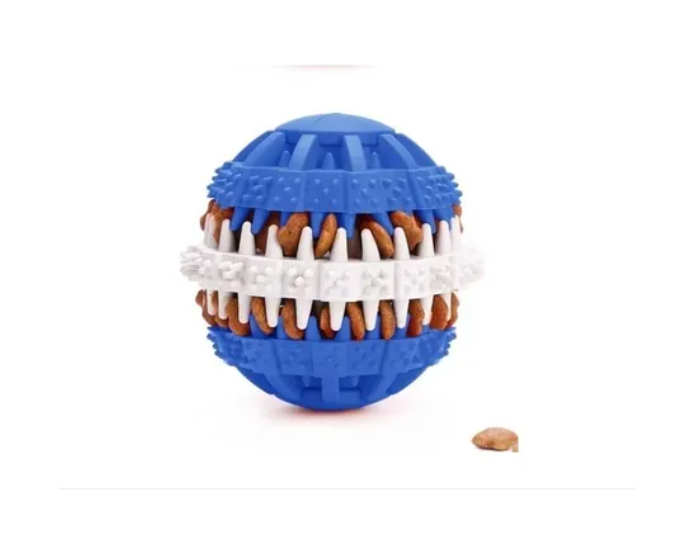 Juguete Pelota Para Perro Dental 6 Cm Caucho Natural Snacks