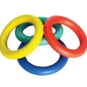 Juguete Anillo Aro Para Perro De Goma 9 Cm