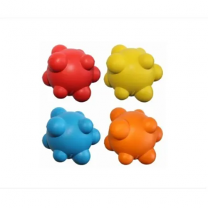 Juguete Pelota Basculante Para Perro Caucho Natural 7 Cm