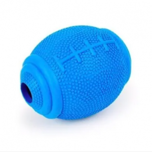 Juguete Pelota De Rugby Para Perro Caucho Natural Snacks
