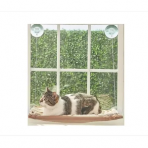 Cama Cuna Para Gatos Con Sopapa Ventana Zootec 50cm X 25 X 5