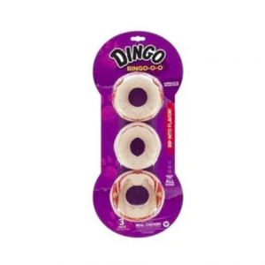 Golosina Para Perro Dingo Ringo Carne x3