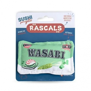 Juguete Para Gato Wasabi Estimulante Antiestrés Con Chifle