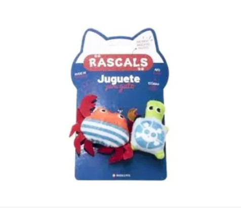 Juguete Para Gato Anti Estrés Cangrejo Tortuga