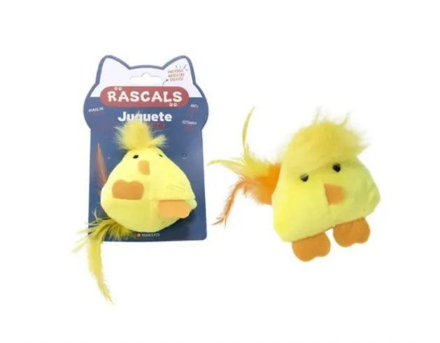 Juguete Para Gato Peluches Animalitos Antiestres