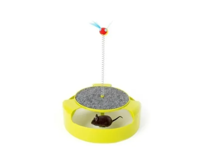 Juguete Interactivo Para Gatos Rascals Con Ratón
