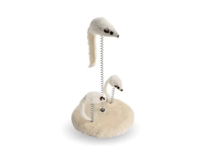 Juguete Interactivo Para Gatos Rascals Con 3 Ratones
