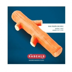 Juguete Para Perros Rascals Rama Chica De Vinilo Con Chifle