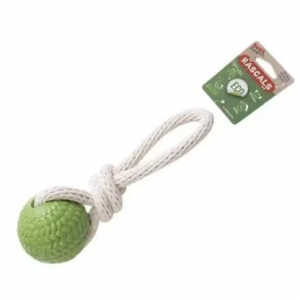 Juguete Rascals Soga Con Nudo Trenzada Y Pelota Para Perros