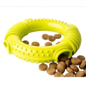 Juguete Para Perros Anillo Dispensador Snacks Comida