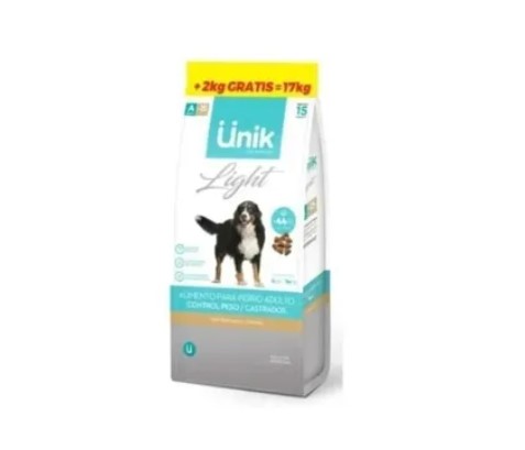 Alimento Unik Premium Perro Adulto Castrado/Bajo peso Mediano Grande