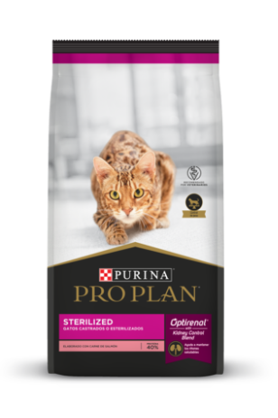 Alimento Pro Plan Optirenal Sterilized Para Gato Adulto Sabor Salmón/arroz - Imagen 2