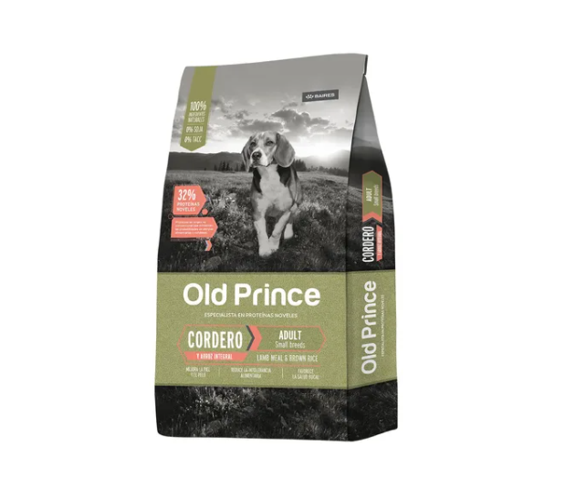 Alimento Old Prince Proteínas Noveles Para Perro Adulto De Raza Pequeña Sabor Cordero