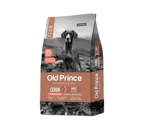 Alimento Old Prince Cerdo y Legumbres Naturales Adulto