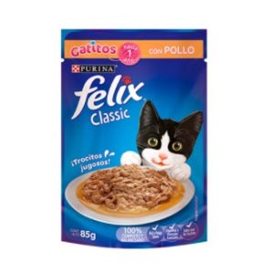 Purina Felix Pollo En Salsa Blando Pouch Para Gatito