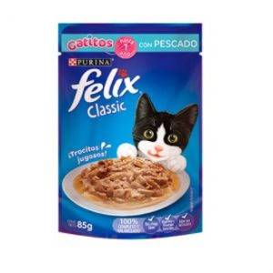 Purina Felix Pescado En Salsa Blando Pouch Para Gatito