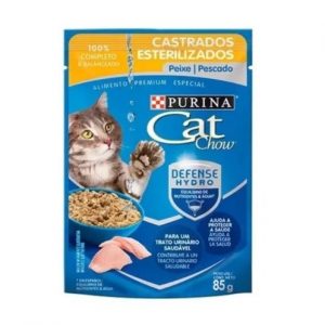 Pouch Cat Chow Castrados/Esterilizados Pescado
