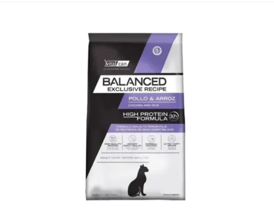 Alimento Vitalcan Balanced Exclusive Recipe Gato Adulto