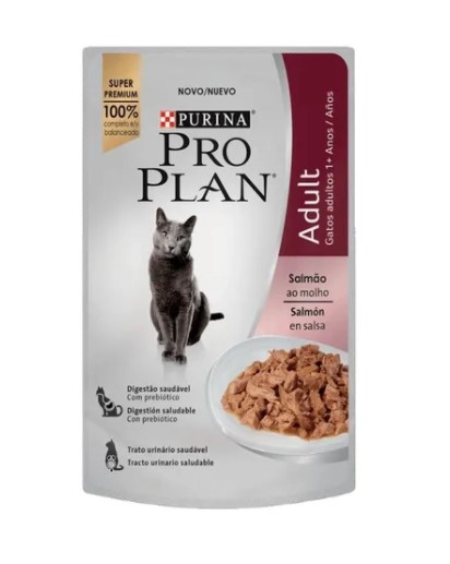 Purina Pro Plan Gato Adulto Pouch Salmón En Salsa