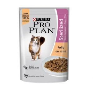 Purina Pro Plan Gato Adulto Esterilizado/Castrado Pouch Pollo En Salsa