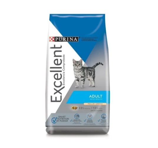 Alimento Excellent Gato Adulto Pollo y Arroz