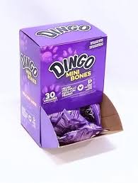 Hueso De Cuero Mini Dingo Golosina x30 Unid de Carne y Pollo