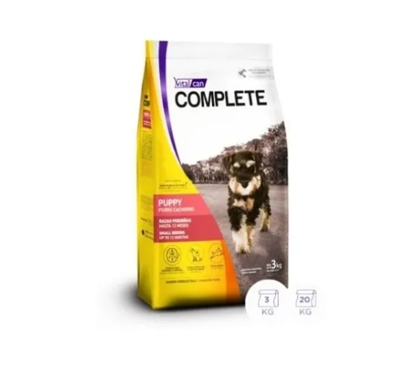 Alimento Vitalcan Complete Puppy Raza Pequeña