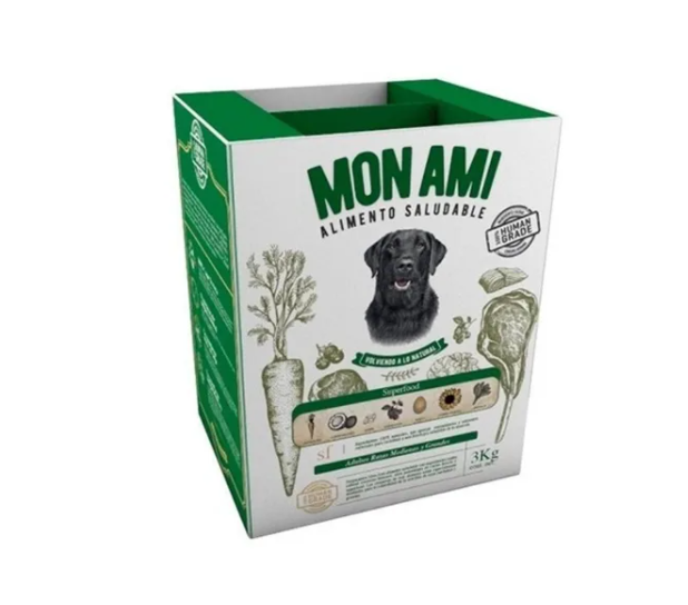 Alimento Saludable Mon Ami Adulto Raza Grande