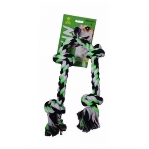 Hueso De Algodón Soga Para Perro 4 Nudos 40cm Fun Can Cat