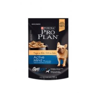 Purina Pro Plan Perro Adulto Pouch Active Mind +7 De Pollo