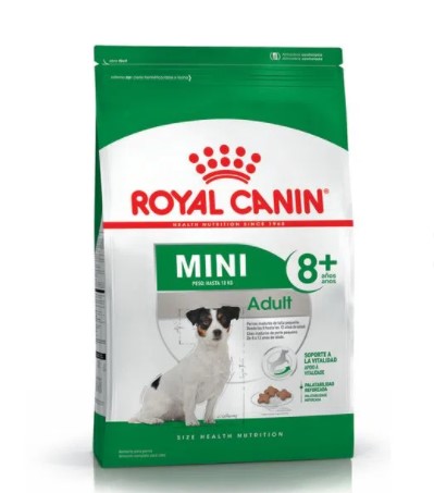 Alimento Royal Canin Mini Adulto +8