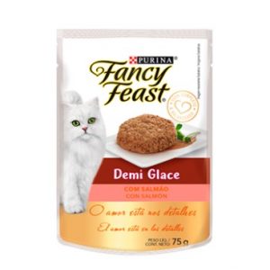 Purina Fancy Feast Demi Glace Pouch De Salmón