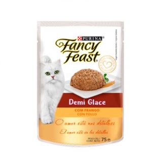 Purina Fancy Feast Demi Glace Pouch De Pollo
