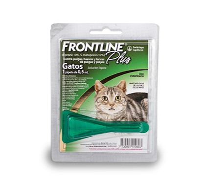 Pipeta Front Line Plus Gato Todos Los Tamaños