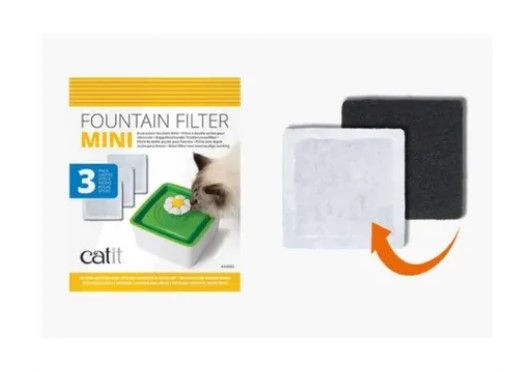 Repuestos Filtros Flower Foutain Para Bebedero Catit 1.5lts - Imagen 2