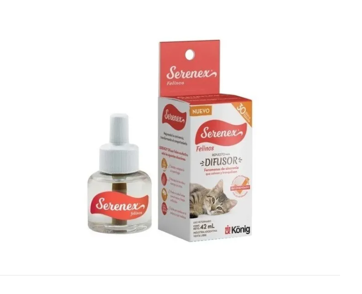 Serenex Feromonas Para Gatos Repuesto Difusor X 42ml