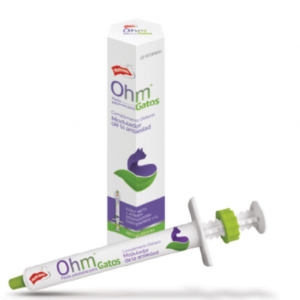Ohm Pasta Para Gatos Regulador De Ansiedad Jeringa 7g