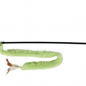 Juguete Para Gato Varita Con Peluche Y Pluma 48 Cm