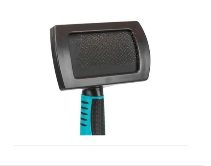 Cepillo Cerdas Metálica Masaje Para Perro Gato 7x16 C - Imagen 3