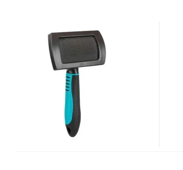 Cepillo Cerdas Metálica Masaje Para Perro Gato 7x16 C