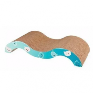 Rascador Onda Para Gatos Con Catnip Doble Faz Trixie
