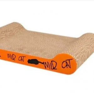 Rascador Para Gatos Doble Faz Carton Coarrugado Wild Cat