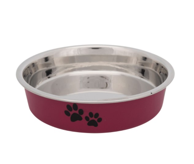 Comedero Gato Nariz Corta, Acero Inox., 0.25 l / ø13 cm