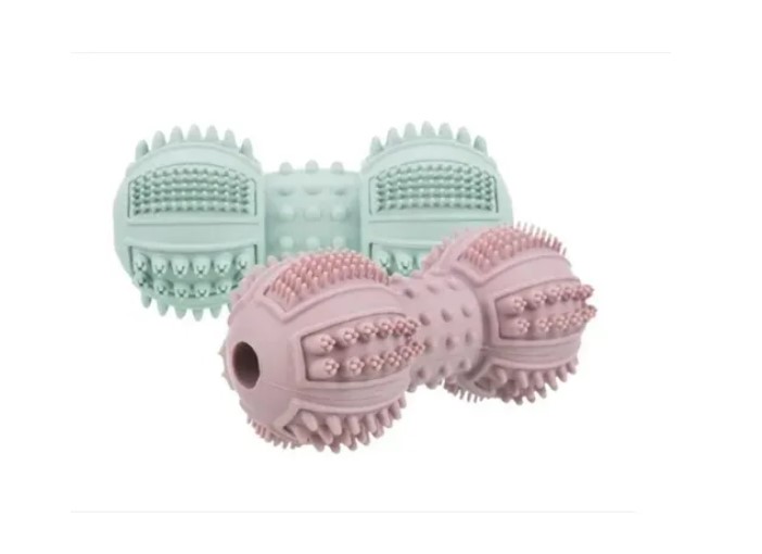 Juguete Perro Pesa Rellenable Snack Cuidado Dental Cachorro