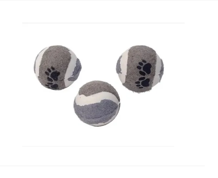 Juguete Para Mascotas Rascals Set De 3 Pelotas De Tenis - Imagen 2