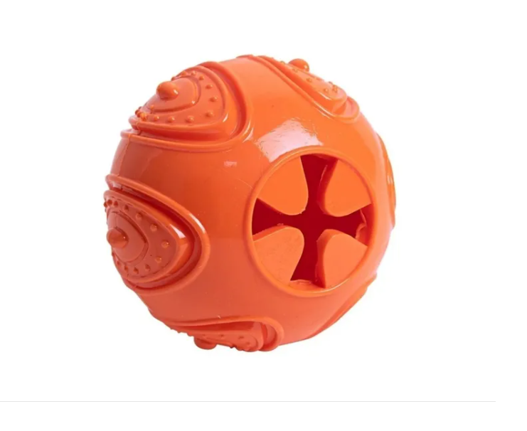 Juguete Perro Pelota Dispensador Rellenable 7x9 Cm Rascals