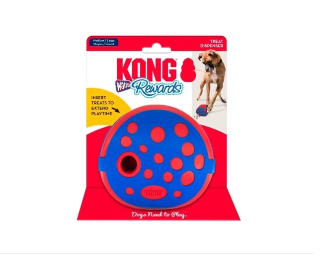Juego Y Dispenser De Premios Para Perros Kong Rewards Wally - Imagen 3