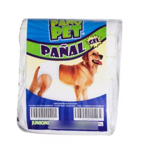 Pañal Perros Incontinencia Celo Operación Paño Pet Gel X 2 U