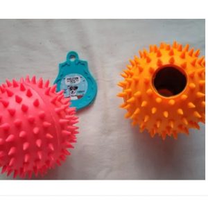 Juguete Pelota Grande Limpia Dientes Caucho Para Perros