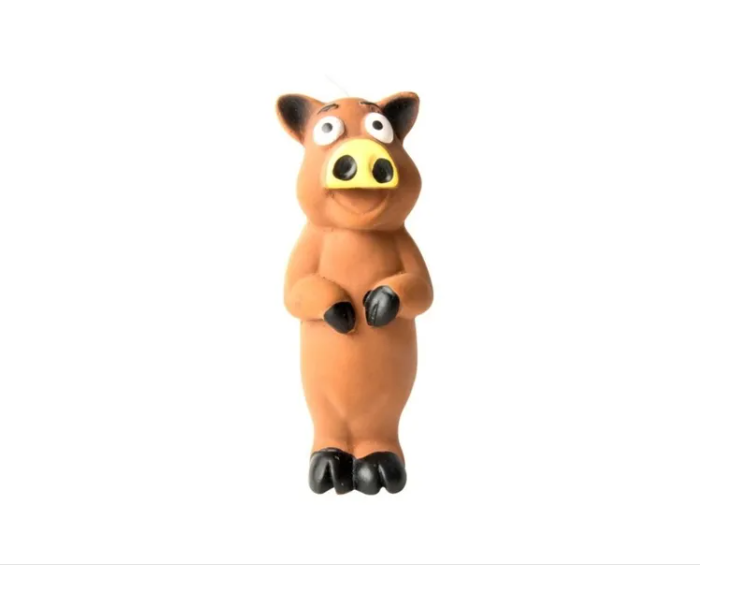 Juguete Para Perro De Latex Cerdito Con Sonido Rascals